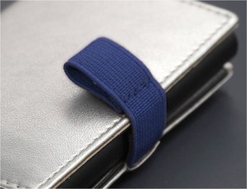 Élastique bleu marine 17 mm